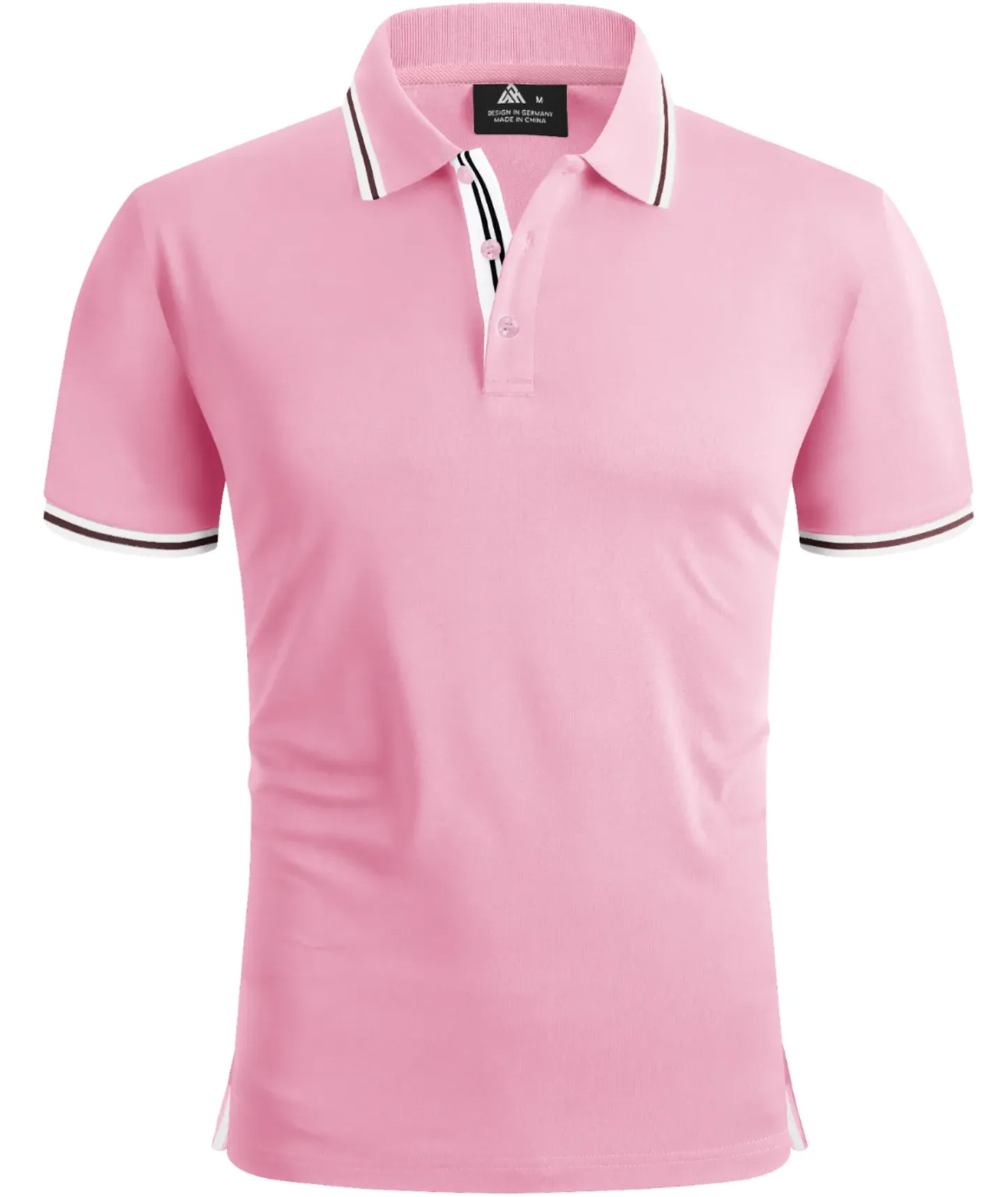 Men's Contrasting Collar Dri-fit  Polo Shirt