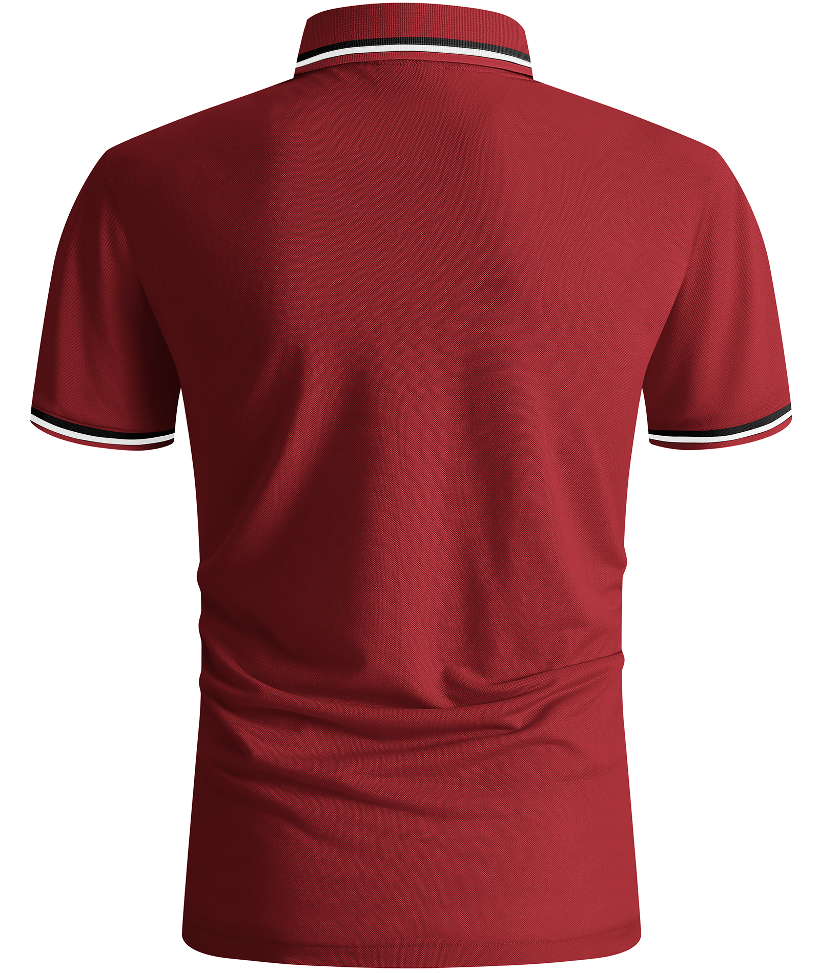 Men's Contrasting Collar Dri-fit  Polo Shirt