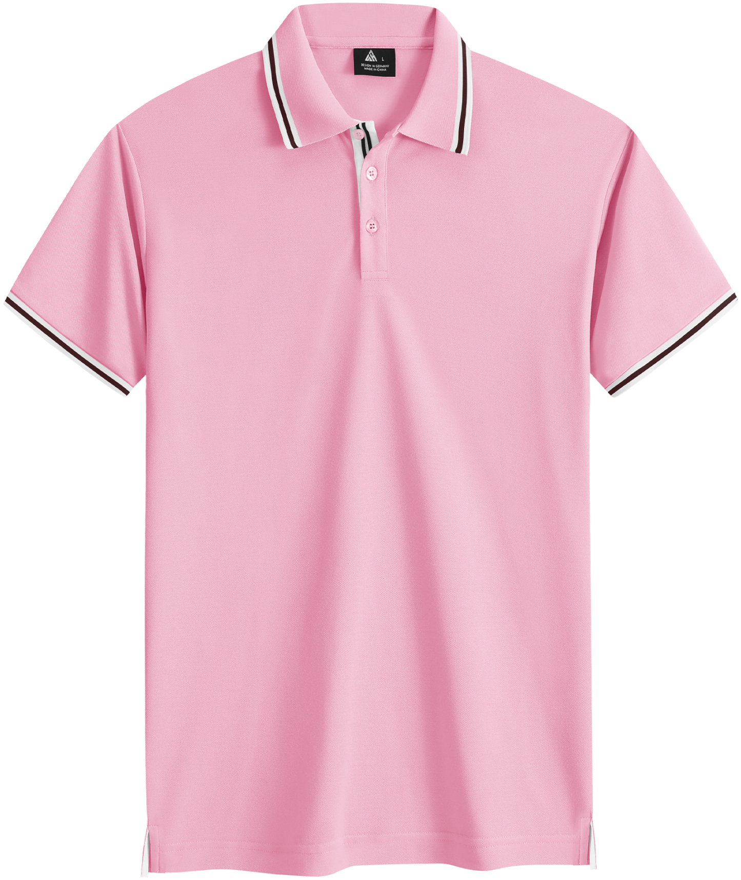 Men's Contrasting Collar Dri-fit  Polo Shirt