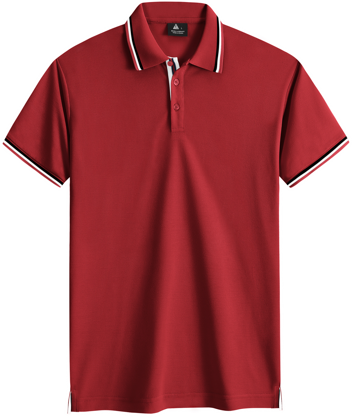 Men's Contrasting Collar Dri-fit  Polo Shirt