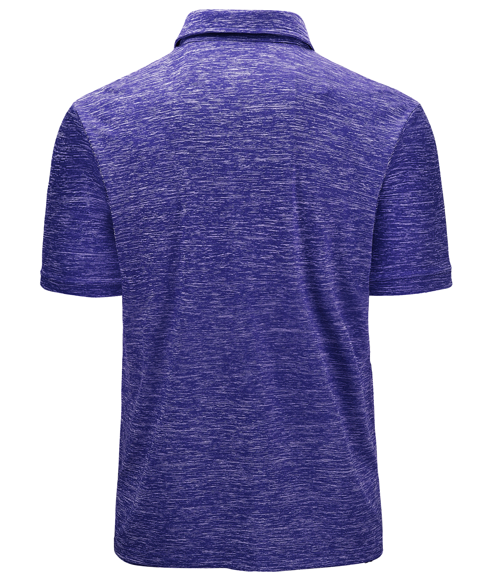 Men's Moisture Wicking Solid Color Polo Shirt