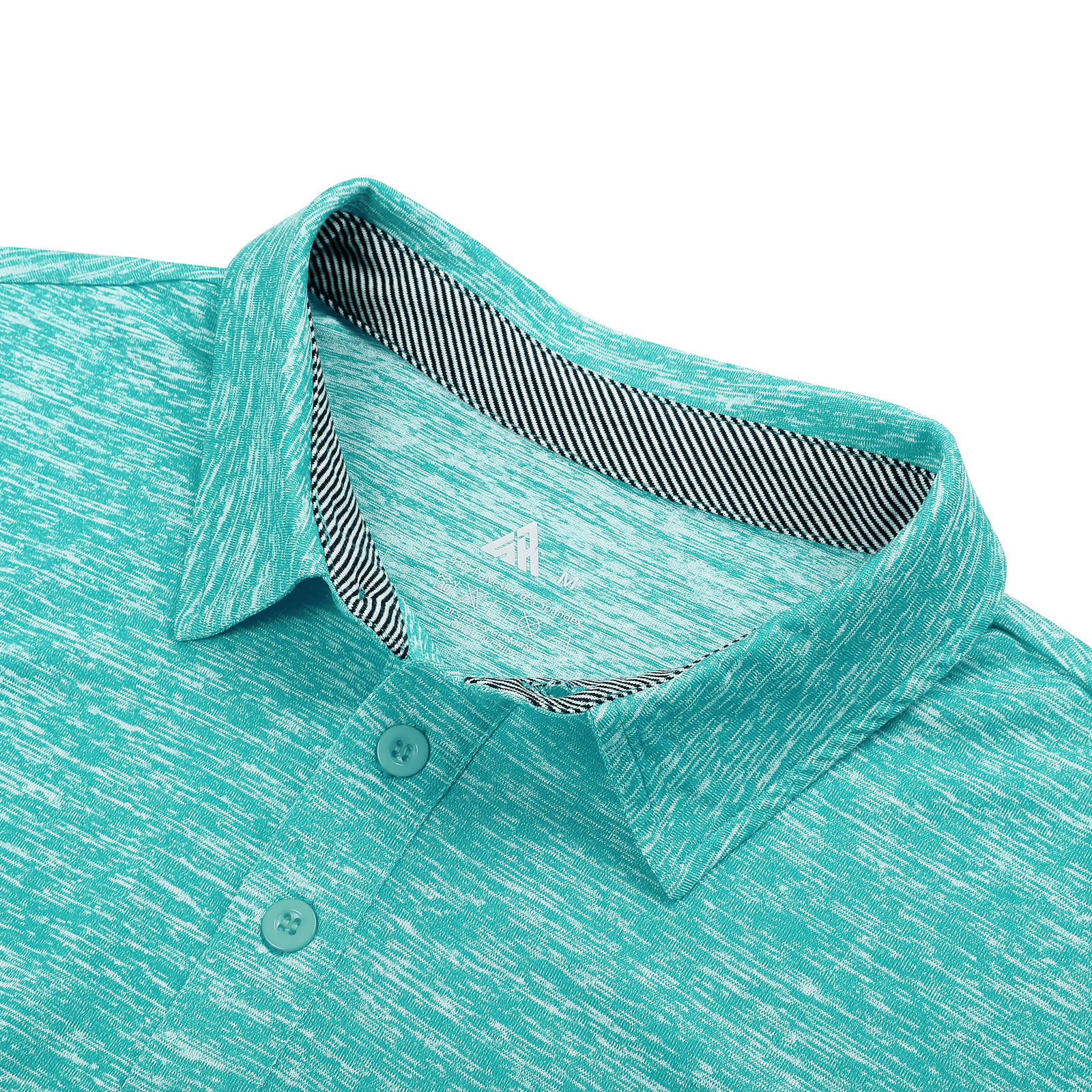 Men's Moisture Wicking Solid Color Polo Shirt