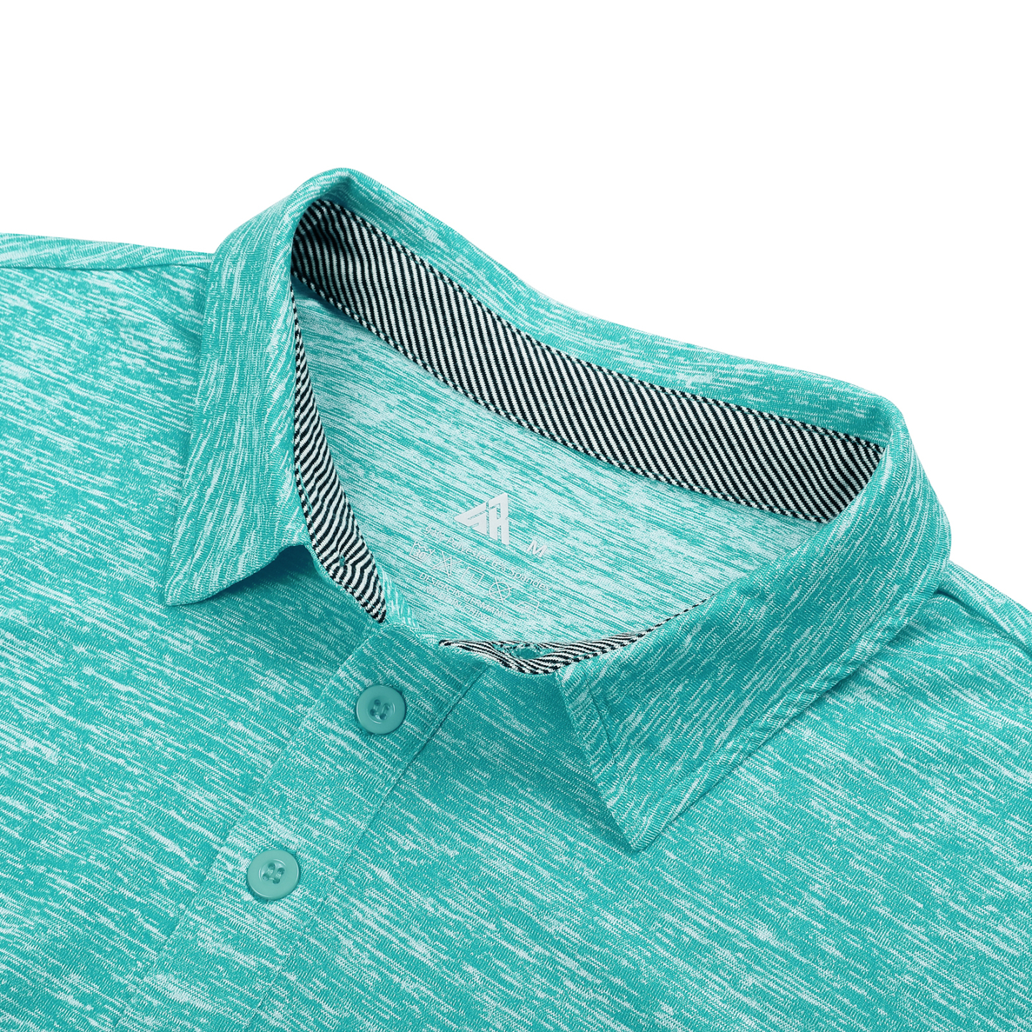 Men's Moisture Wicking Solid Color Polo Shirt