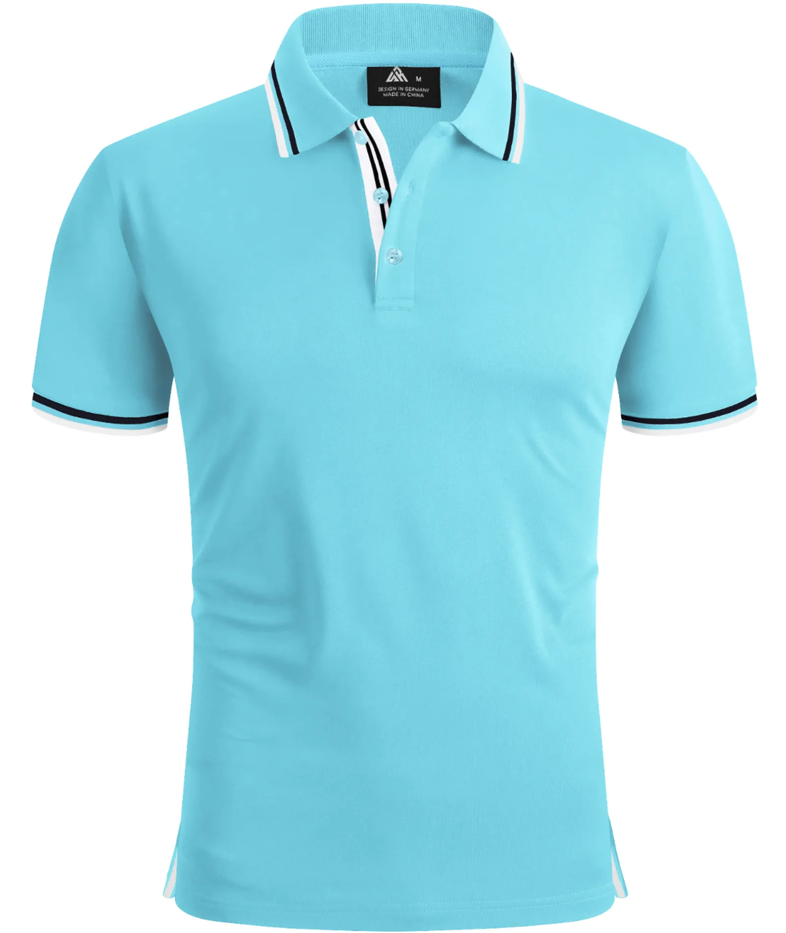 Men's Contrasting Collar Dri-fit  Polo Shirt