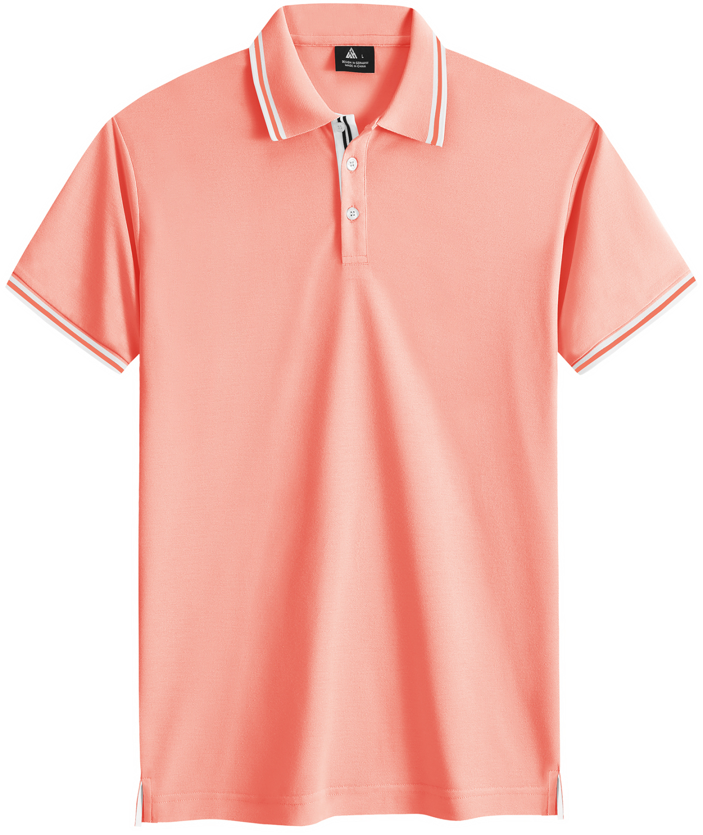 Men's Contrasting Collar Dri-fit  Polo Shirt