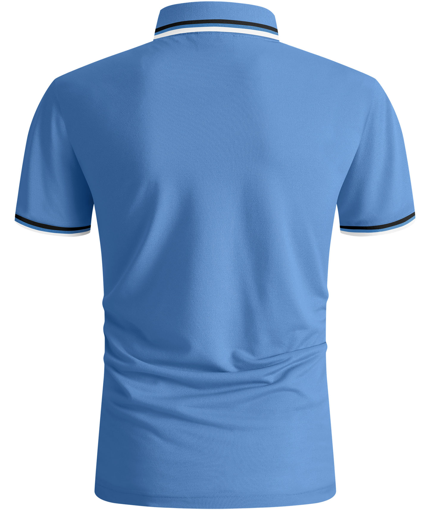 Men's Contrasting Collar Dri-fit  Polo Shirt