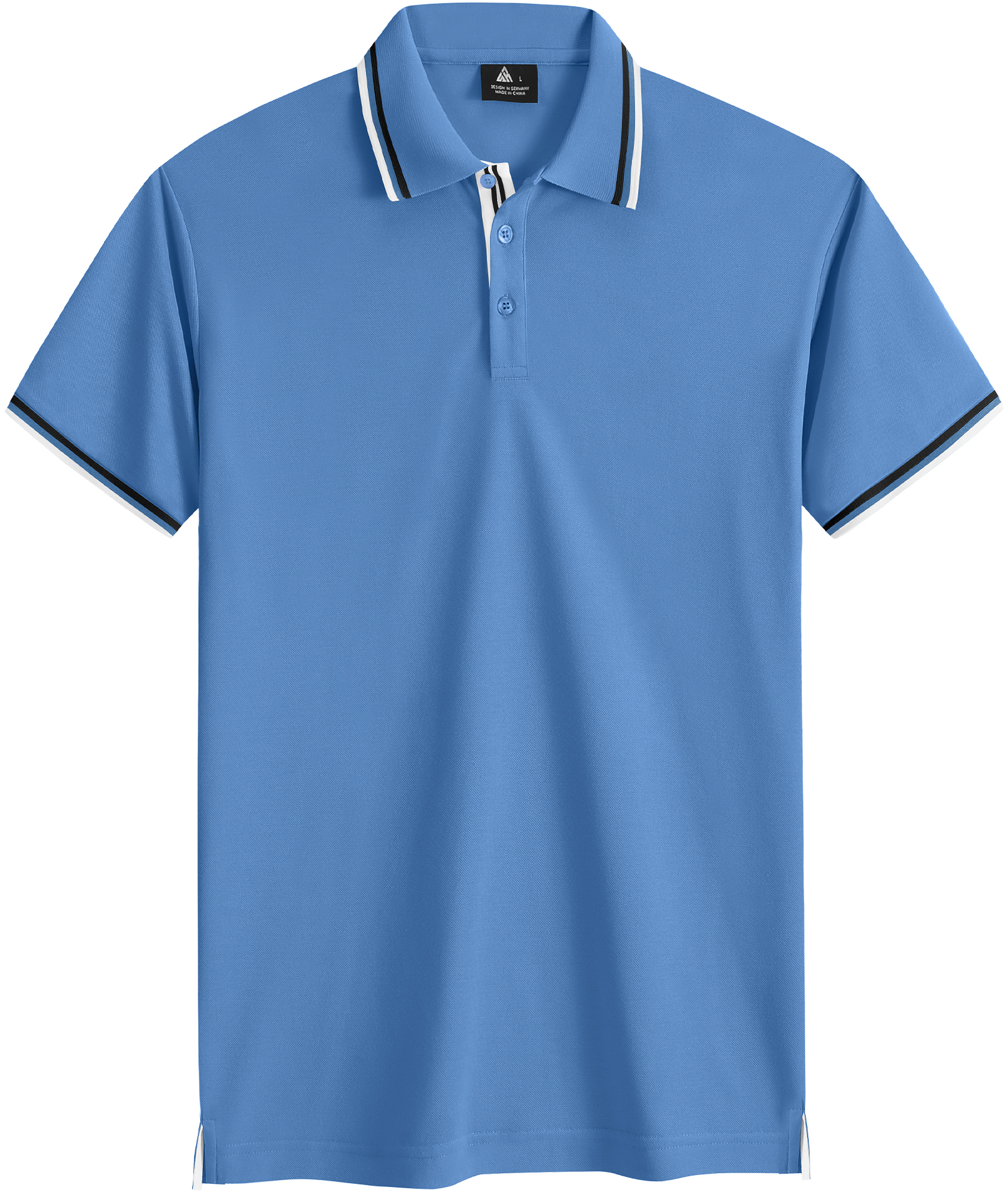 Men's Contrasting Collar Dri-fit  Polo Shirt