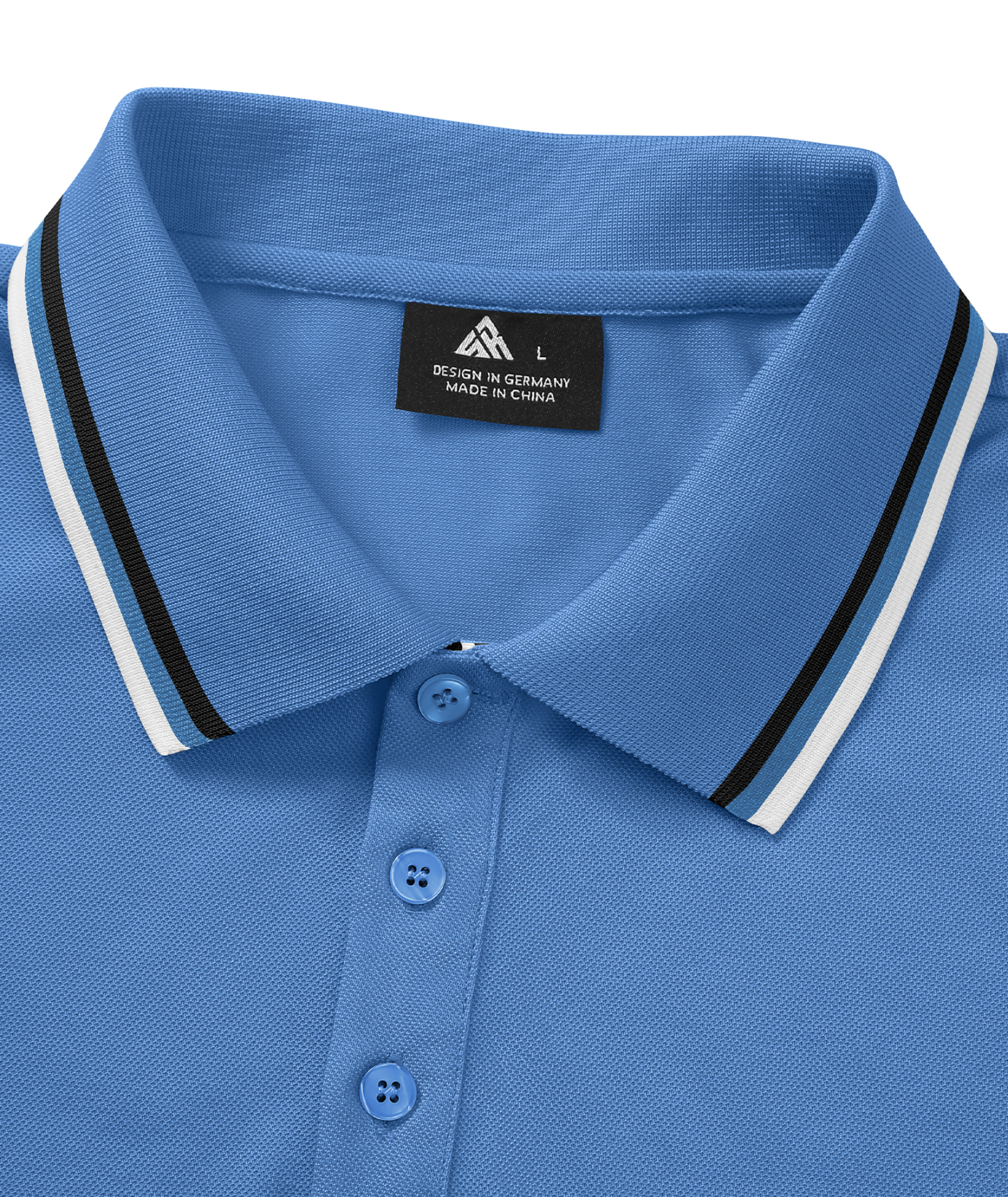 Men's Contrasting Collar Dri-fit  Polo Shirt