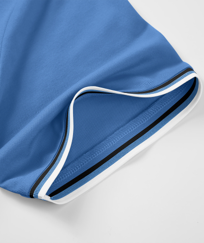 Men's Contrasting Collar Dri-fit  Polo Shirt