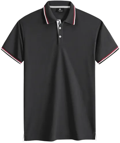 Men's Contrasting Collar Dri-fit  Polo Shirt