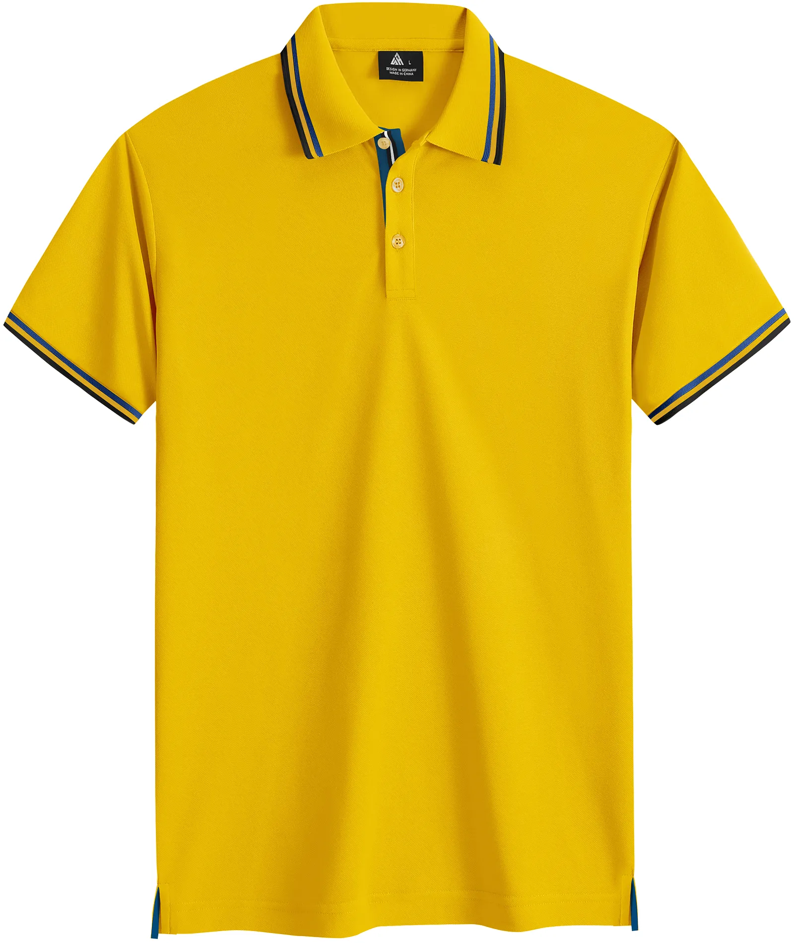 Men's Contrasting Collar Dri-fit  Polo Shirt