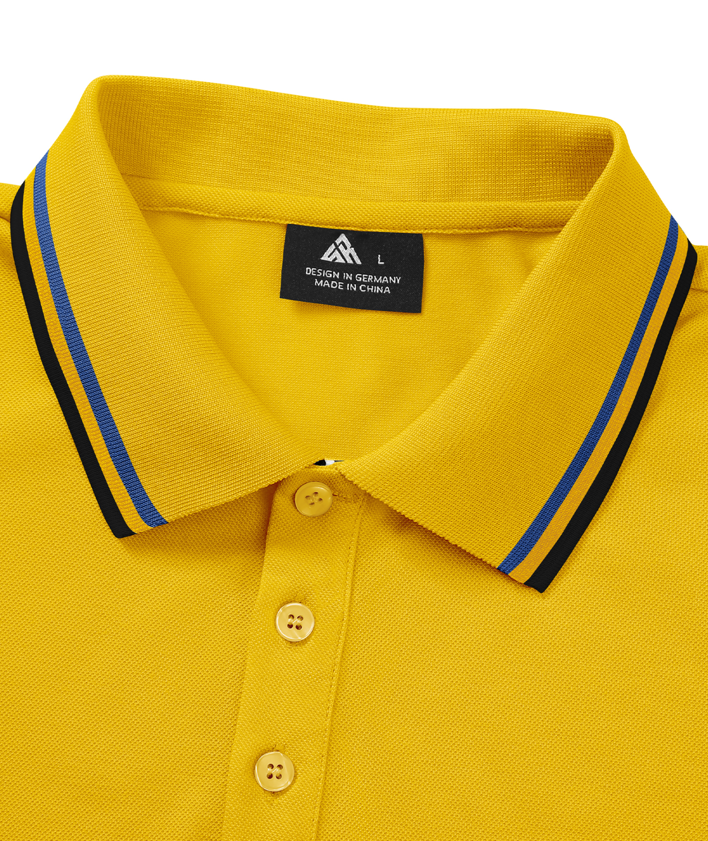Men's Contrasting Collar Dri-fit  Polo Shirt