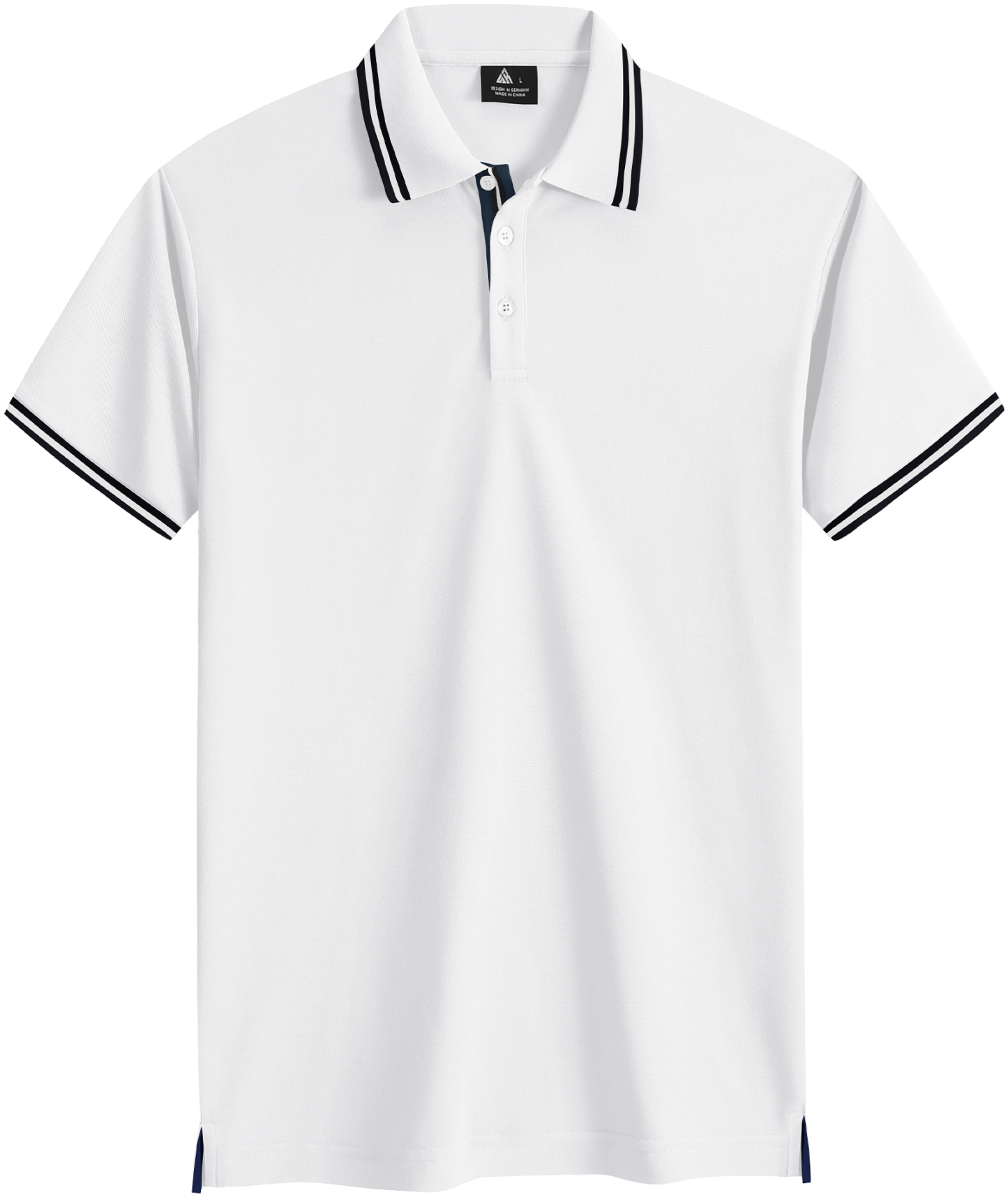 Men's Contrasting Collar Dri-fit  Polo Shirt