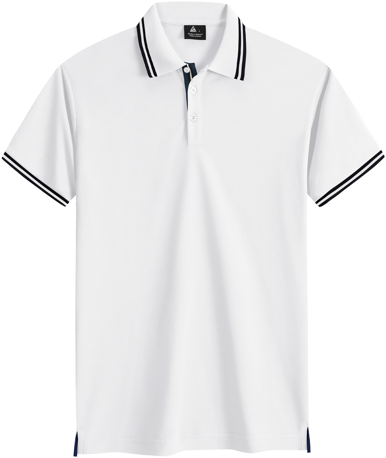 Men's Contrasting Collar Dri-fit  Polo Shirt