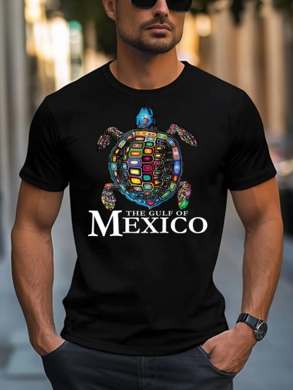 Unisex Graphic Sea Turtle Gulf Of Mexico Never Forget Trump T-Shirt