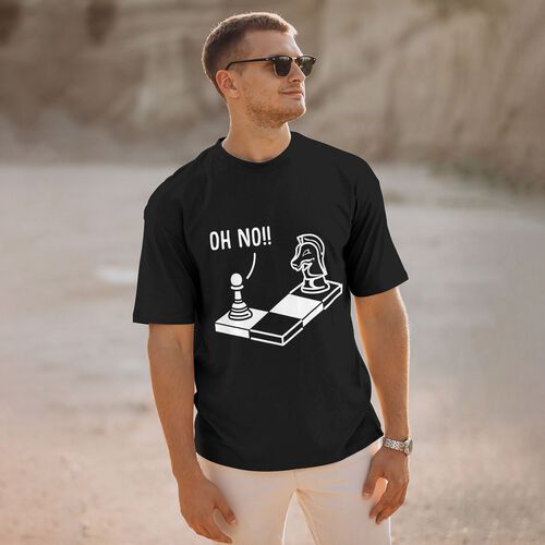 Men's Night to Pawn OH NO!! 100% Cotton T-Shirt-pod4team