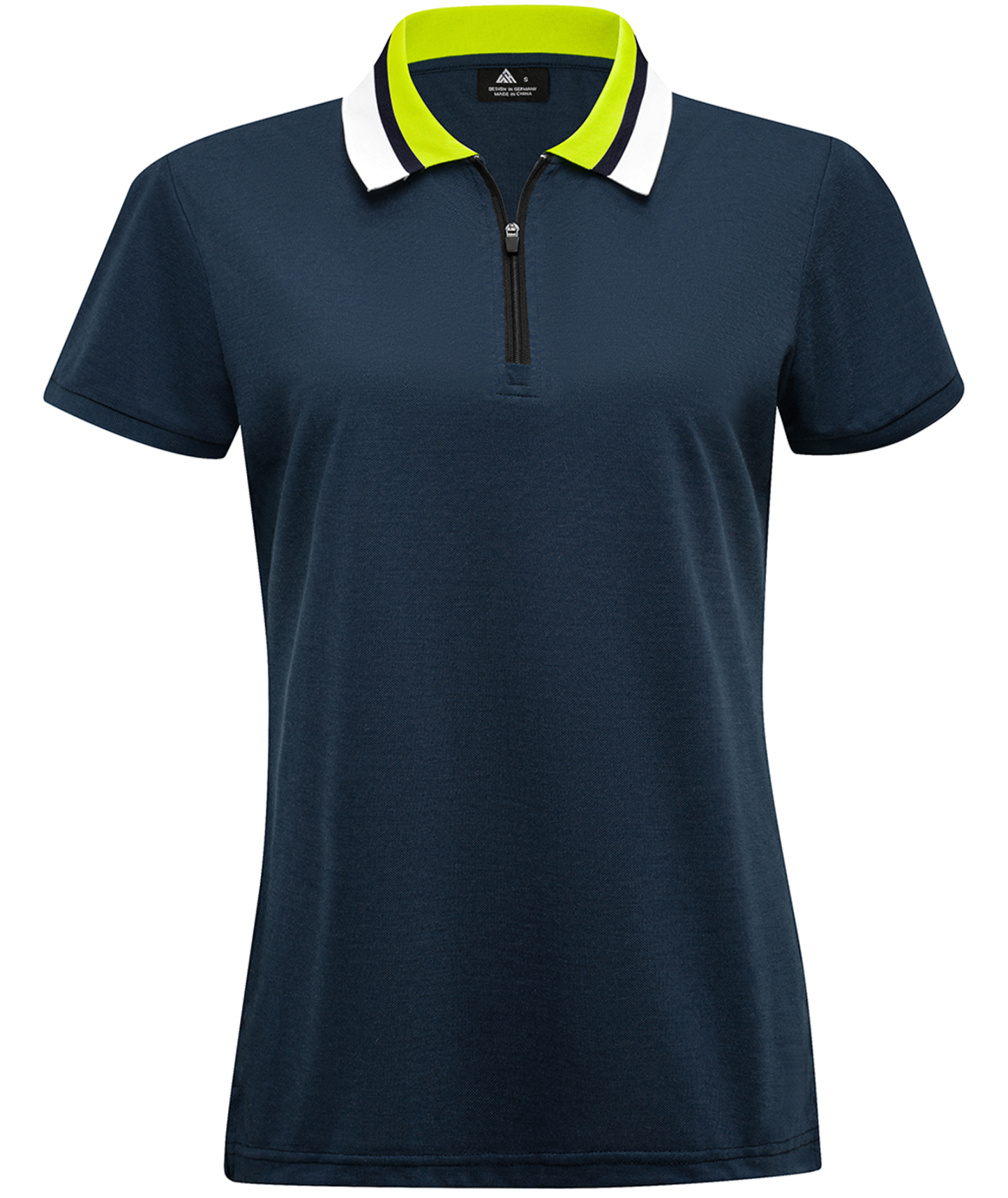 Women's Solid Color Slim Fit Casual Sports Polo Shirt | Pod4team