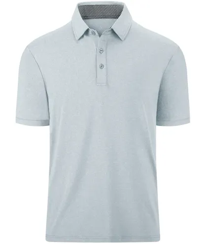 Men's Casual Solid Color Slim Fit Polo Shirt