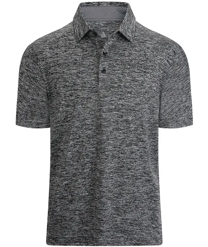 Men's Casual Solid Color Slim Fit Polo Shirt