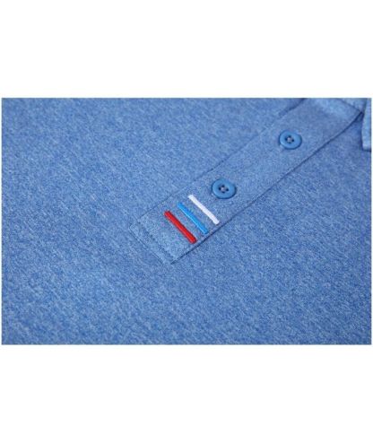 Men's Solid Color Slim Fit Polo Shirt