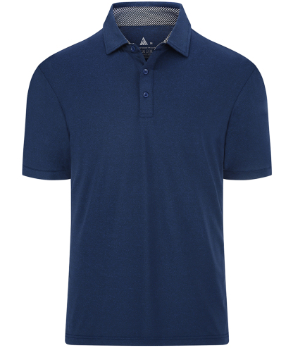 Men's Casual Solid Color Slim Fit Polo Shirt
