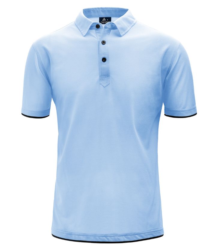 Men's Moisture Wicking Dri fit Tennis Polo Shirt-CUMPO01155