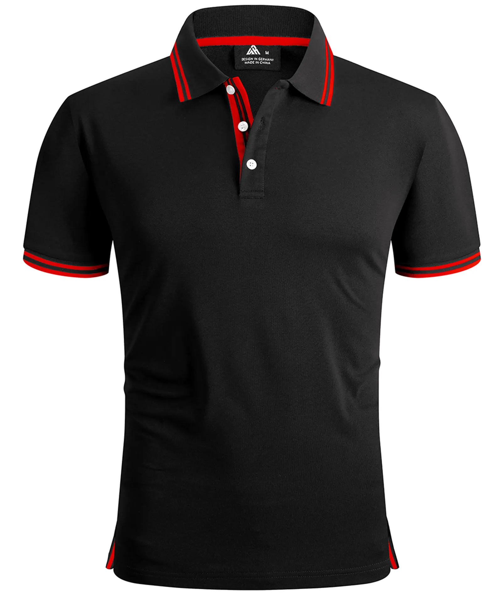 Men's Contrasting Collar Dri-fit  Polo Shirt