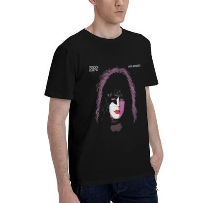 Men's Kiss Paul Stanley 1978 100% Cotton T-Shirt-pod4team