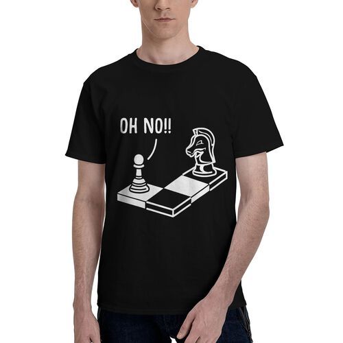 Men's Night to Pawn OH NO!! 100% Cotton T-Shirt-pod4team