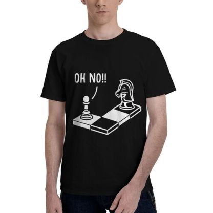 Men's Night to Pawn OH NO!! 100% Cotton T-Shirt-pod4team