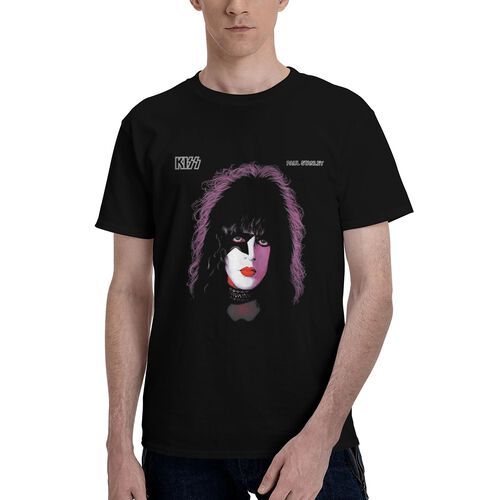 Men's Kiss Paul Stanley 1978 100% Cotton T-Shirt-pod4team