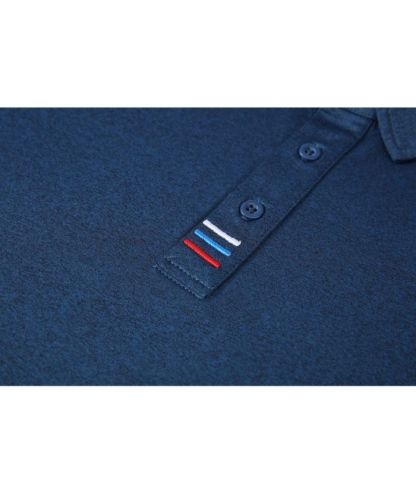 Men's Solid Color Slim Fit Polo Shirt