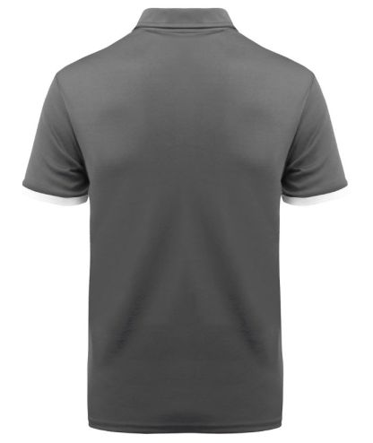 Men's Solid Color Button Up Slim Fit Polo Shirt