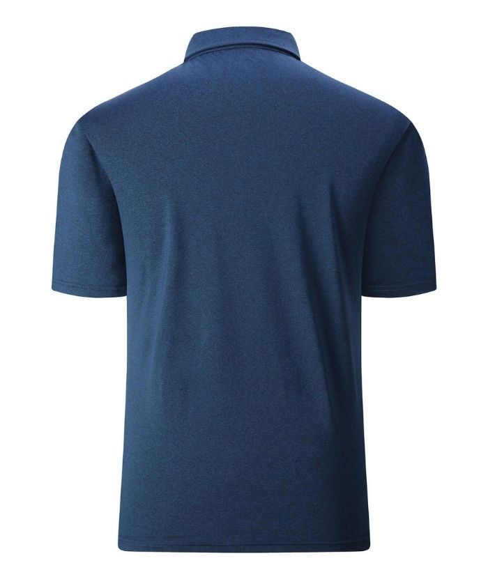 Men's Solid Color Slim Fit Polo Shirt
