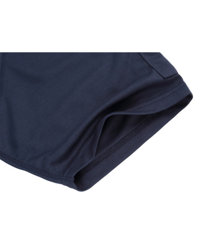 Men's Dri-fit Solid Color Zip Up Pocket Polo Shirt