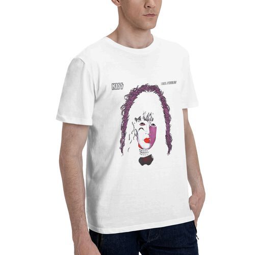 Men's Kiss Paul Stanley 1978 100% Cotton T-Shirt-pod4team