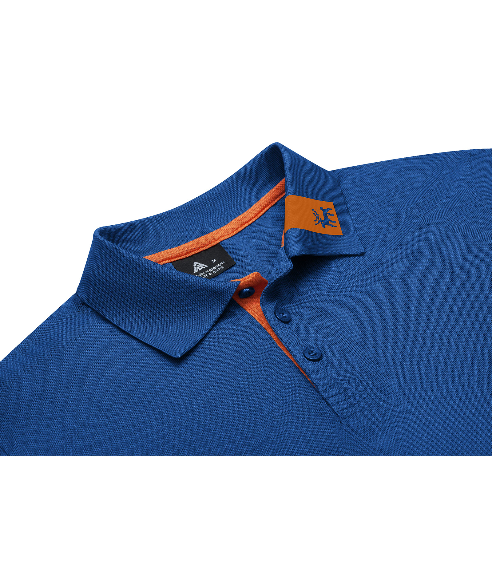 Men's Dri fit Solid Color Sports Polo Shirt