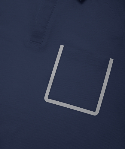 Men's Fast Dry Solid Color Athletic Polo Shirt