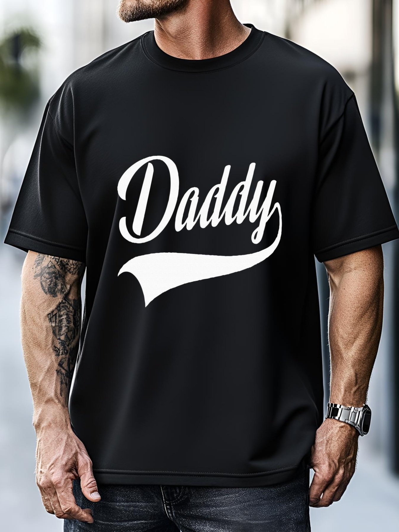 Unisex Daddy Best Father T-Shirt