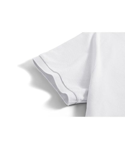 Men's Button Up Dri Fit Solid Color Polo Shirt