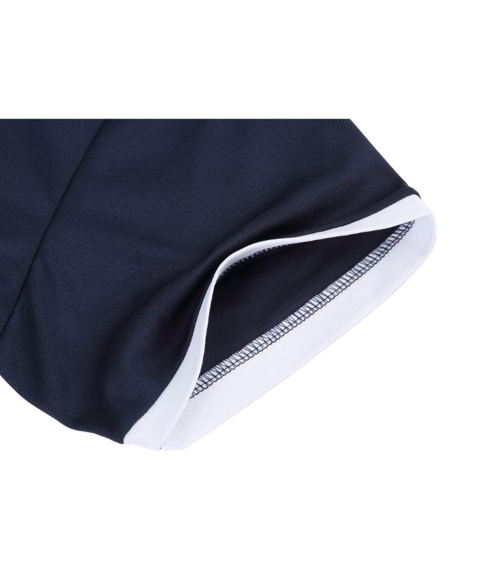 Men's Solid Color Button Up Slim Fit Polo Shirt