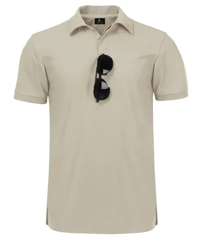 Men's Solid Color Golf Polo Shirt