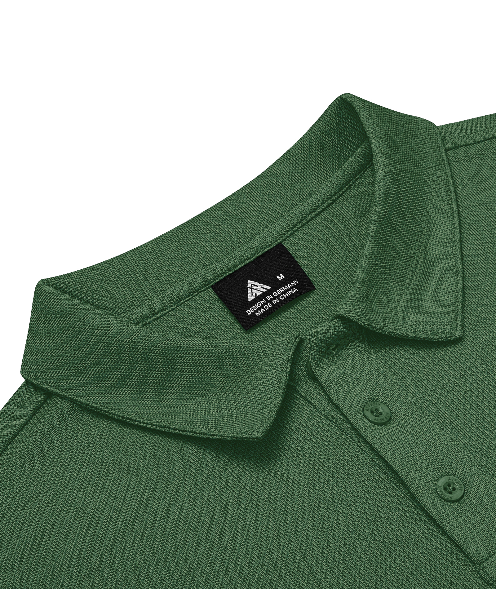 Men's Solid Color Button Up Polo Shirt