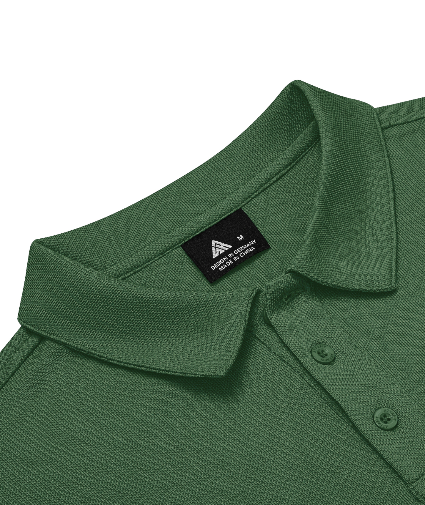 Men's Solid Color Button Up Polo Shirt