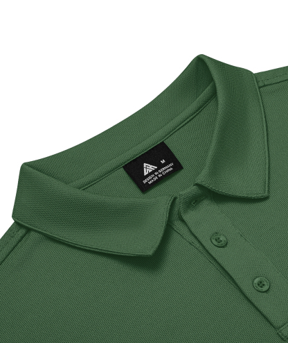 Men's Solid Color Button Up Polo Shirt