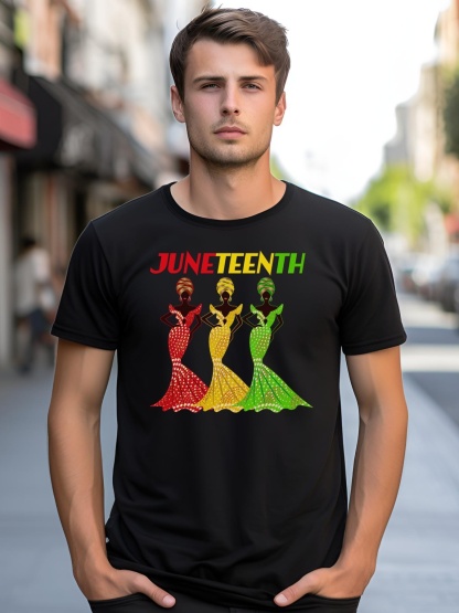 Unisex Celebrate Juneteenth Beautiful Black African American Women Attire shirt  Graphic Tee