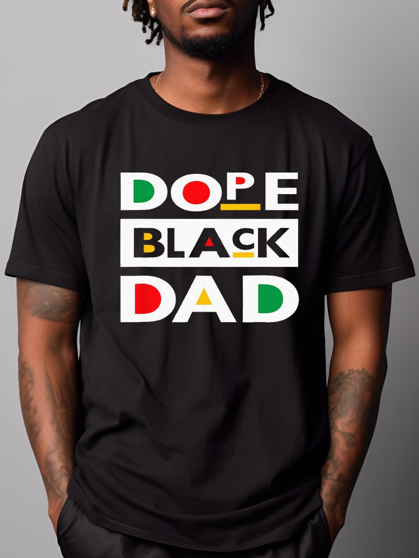 Unisex Juneteenth June 19 1865 Dope Black Dad Father Day 19th June T-Shirt