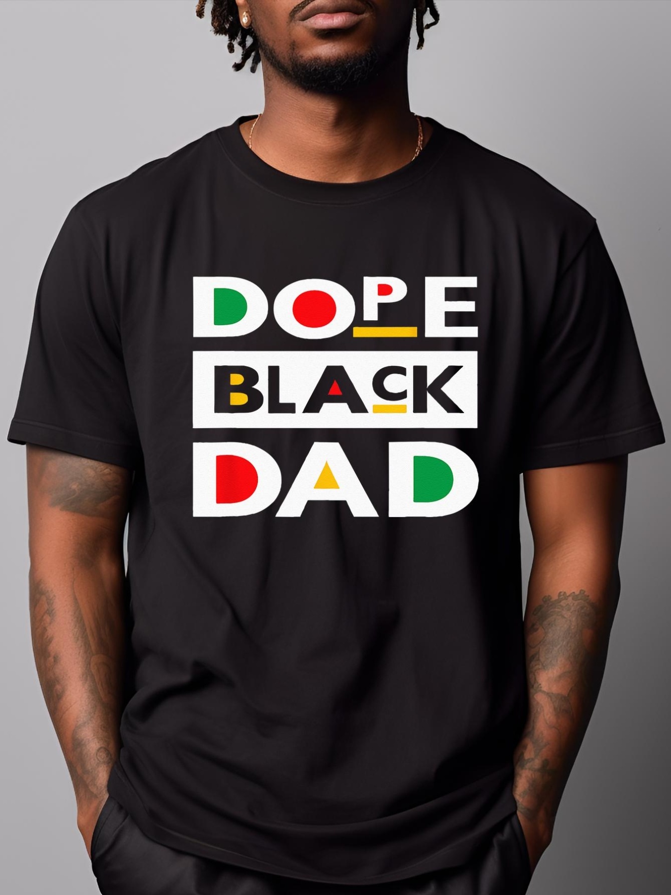 Unisex Juneteenth June 19 1865 Dope Black Dad Father Day 19th June T-Shirt