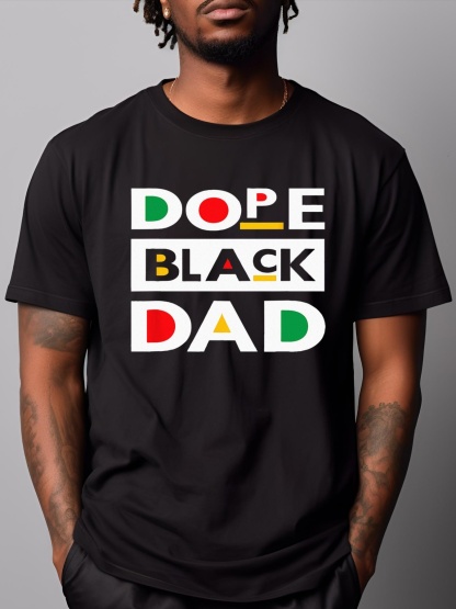 Unisex Juneteenth June 19 1865 Dope Black Dad Father Day 19th June T-Shirt