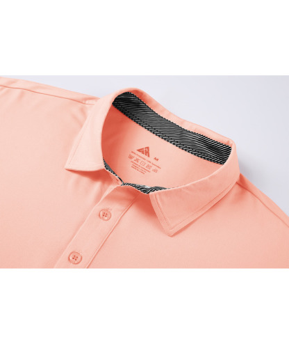 Men's Casual Solid Color Slim Fit Polo Shirt